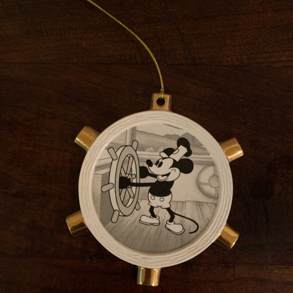 Steamboat Willie Ornament